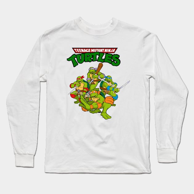 TMNT Long Sleeve T-Shirt by nurkaymazdesing